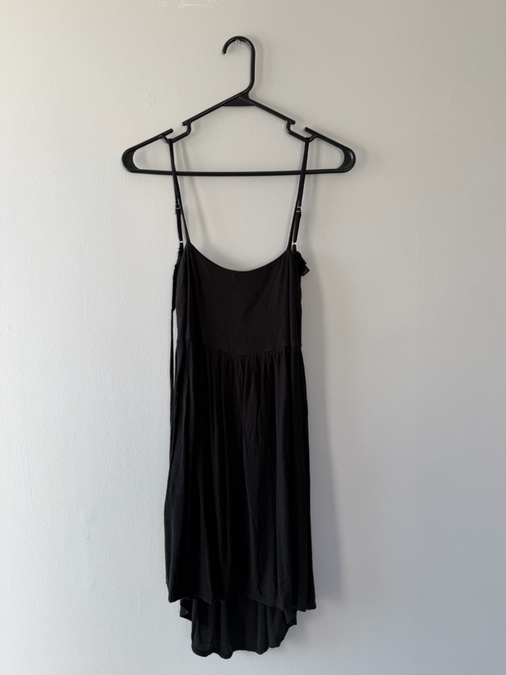 Double Tie Black Back Mini Dress Wild Fable